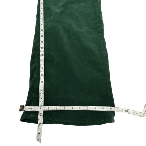 MOTHER The Ditcher Roller Zip Sneak Cord in Dark Green 24 - Picture 12 of 12